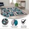 Flash Furniture Turquoise 5' x 7' Modern Geometric Area Rug OK-HCF-7146ATUR-57-TUR-GG - alternate 8
